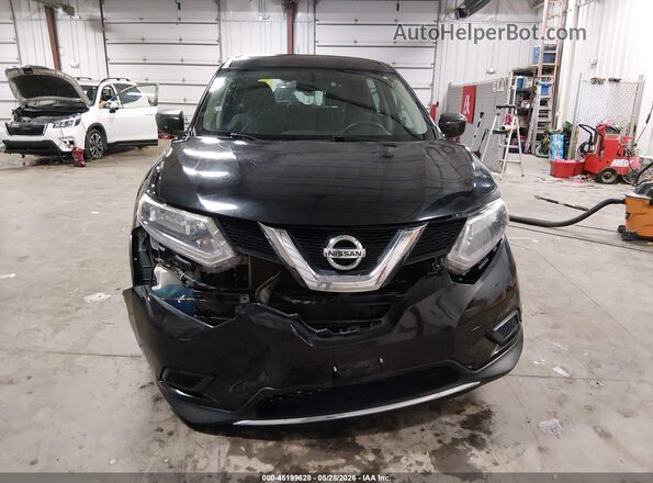 KNMAT2MV4GP676496 2016 NISSAN ROGUE Black Սարքավորումների վահանակի տեսք