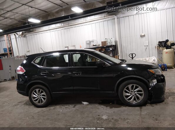 KNMAT2MV4GP676496 2016 NISSAN ROGUE Black Սալոնի հետևի տեսք