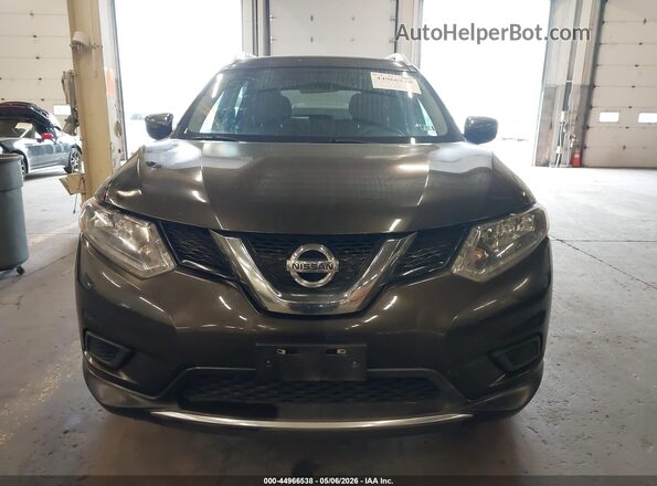 KNMAT2MV4GP715944 2016 NISSAN ROGUE Gray Вид щитка приладів