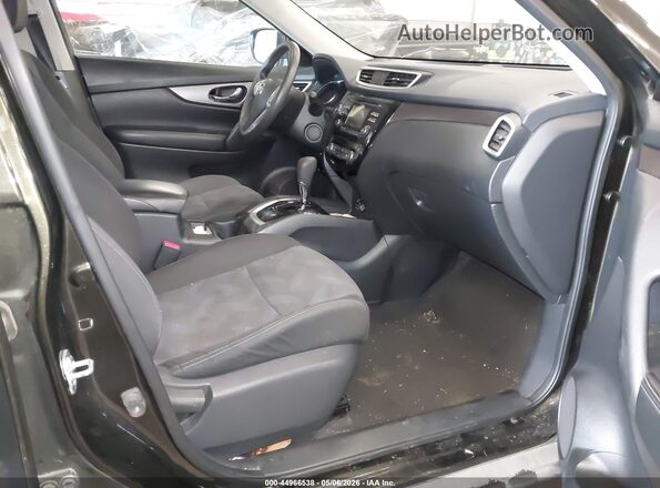KNMAT2MV4GP715944 2016 NISSAN ROGUE Gray Вид салону спереду