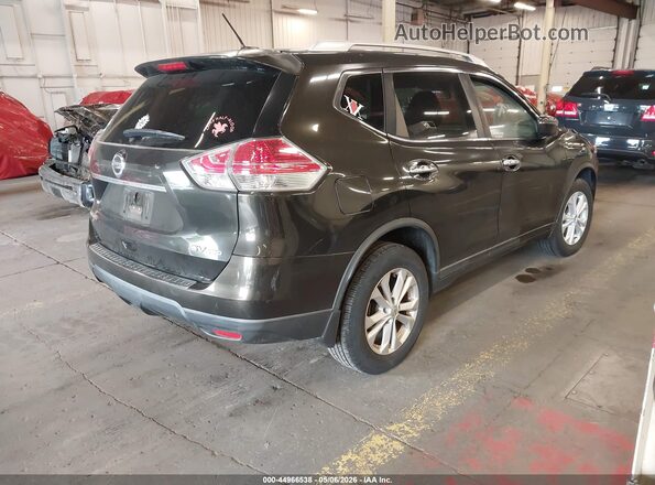 KNMAT2MV4GP715944 2016 NISSAN ROGUE Gray Задня права чверть