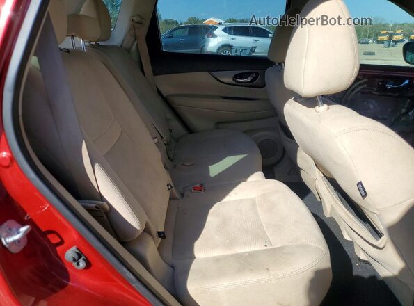 KNMAT2MV4GP728077 2016 NISSAN ROGUE Red 