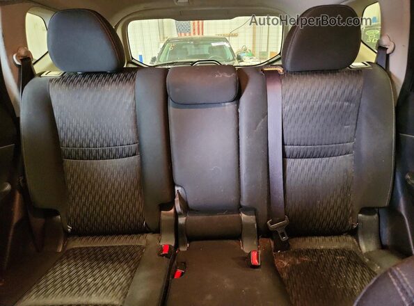 KNMAT2MV4HP558868 2017 NISSAN ROGUE Gray Widok tylnych siedzeń