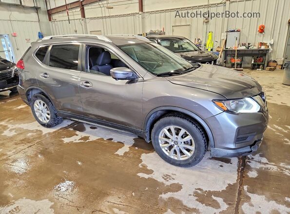 KNMAT2MV4HP558868 2017 NISSAN ROGUE Gray Przód prawy