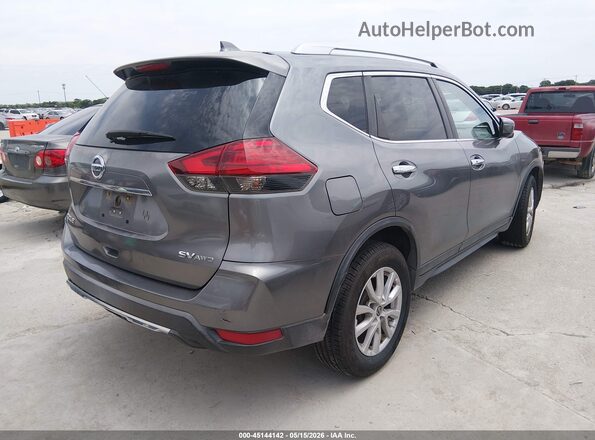 KNMAT2MV4HP567148 2017 NISSAN ROGUE Gray უკანა მარჯვენა