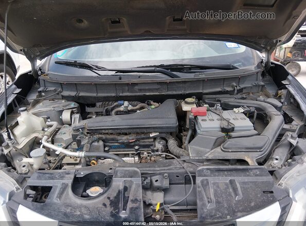 KNMAT2MV4HP567148 2017 NISSAN ROGUE Gray უკანა ხედი
