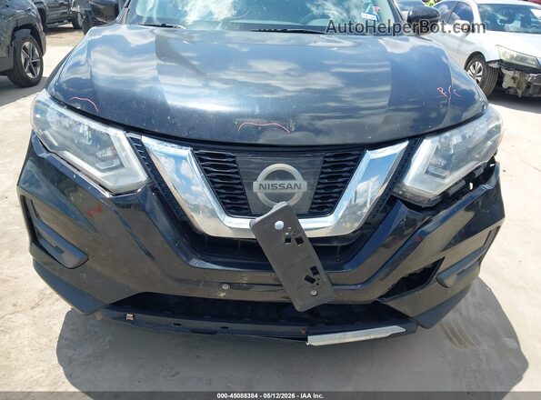 KNMAT2MV4HP619586 2017 NISSAN ROGUE Black Դիմացի տեսք