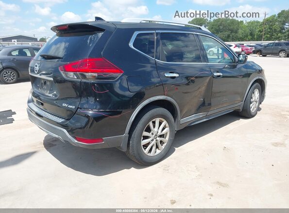 KNMAT2MV4HP619586 2017 NISSAN ROGUE Black Հետևի աջ