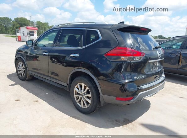 KNMAT2MV4HP619586 2017 NISSAN ROGUE Black Հետևի ձախ