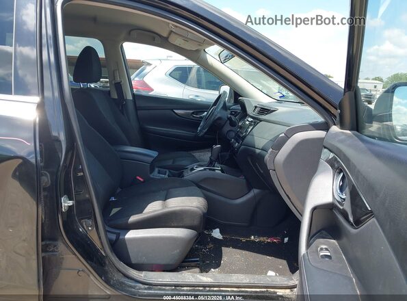 KNMAT2MV4HP619586 2017 NISSAN ROGUE Black Սալոնի դիմացի տեսք