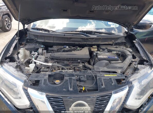 KNMAT2MV4HP619586 2017 NISSAN ROGUE Black Հետևի տեսք