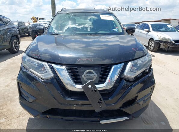KNMAT2MV4HP619586 2017 NISSAN ROGUE Black Սալոնի հետևի տեսք