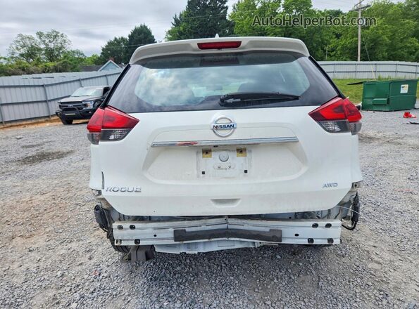 KNMAT2MV4JP520014 2018 NISSAN ROGUE White Вид ззаду