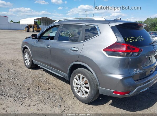KNMAT2MV4KP508558 2019 NISSAN ROGUE Серый Задняя левая четверть