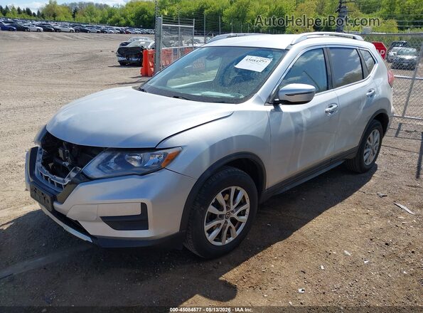 KNMAT2MV4LP500770 2020 NISSAN ROGUE Silver წინა მარცხენა ხედი სამი მეოთხედიდან