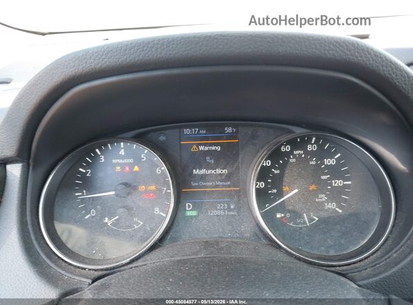 KNMAT2MV4LP500770 2020 NISSAN ROGUE Silver უკანა სავარძლების ხედი