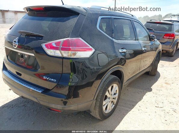 KNMAT2MV5GP624939 2016 NISSAN ROGUE Black Հետևի աջ