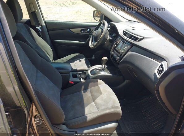 KNMAT2MV5GP624939 2016 NISSAN ROGUE Black Սալոնի դիմացի տեսք