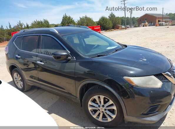 KNMAT2MV5GP624939 2016 NISSAN ROGUE Black Սալոնի հետևի տեսք
