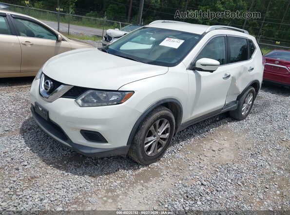 KNMAT2MV5GP685059 2016 NISSAN ROGUE White 
