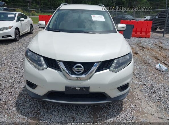 KNMAT2MV5GP685059 2016 NISSAN ROGUE White 