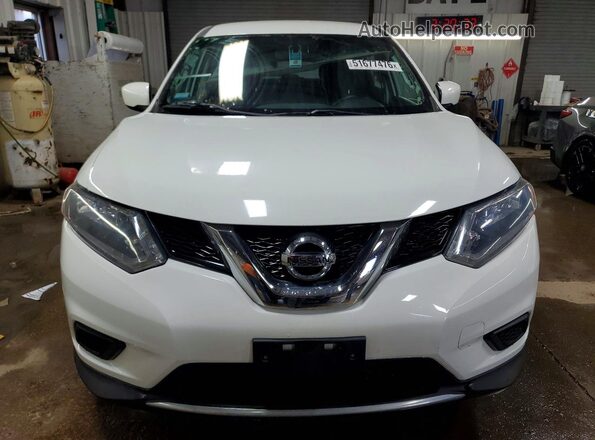 KNMAT2MV5GP687331 2016 NISSAN ROGUE White Դիմացի տեսք