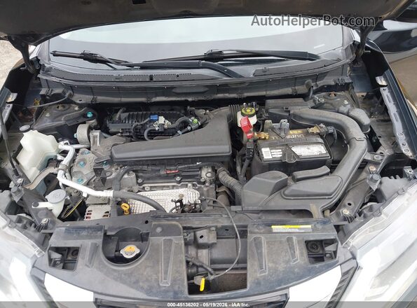 KNMAT2MV5HP598439 2017 NISSAN ROGUE Black Rear view