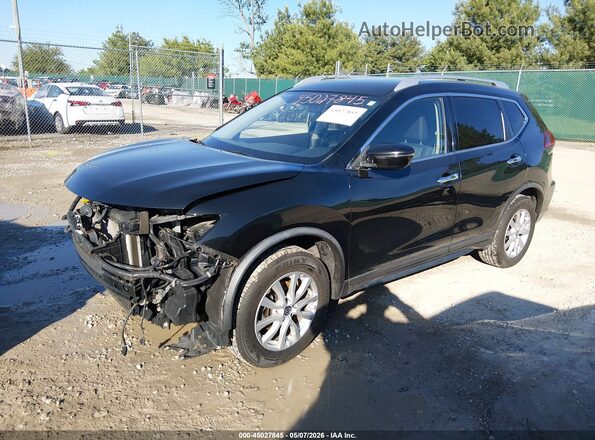 KNMAT2MV5JP565799 2018 NISSAN ROGUE Black Przód lewy
