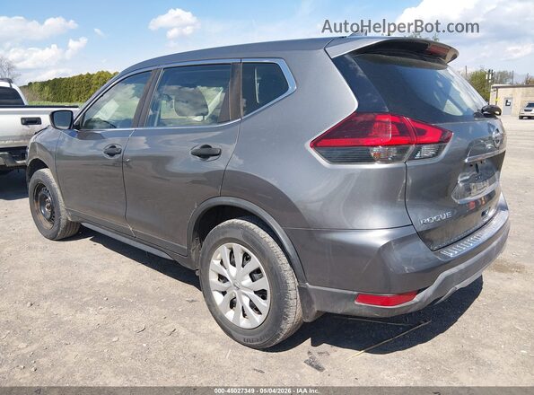 KNMAT2MV5KP508567 2019 NISSAN ROGUE Gray Trasero izquierdo