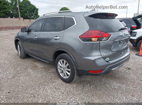KNMAT2MV5KP533338 2019 NISSAN ROGUE Серый Задняя левая четверть