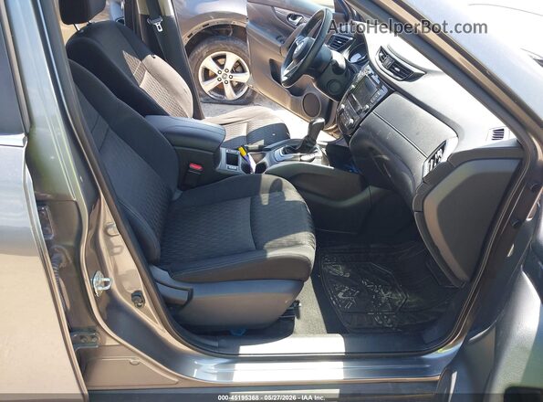KNMAT2MV5KP537020 2019 NISSAN ROGUE Gray Вид салону спереду