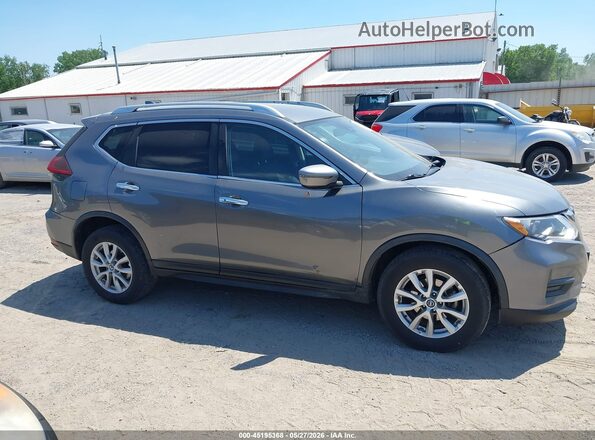 KNMAT2MV5KP537020 2019 NISSAN ROGUE Gray Вид задньої частини салону