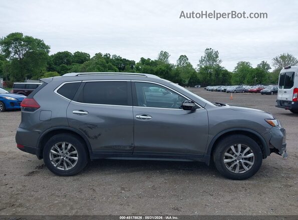 KNMAT2MV5KP538801 2019 NISSAN ROGUE Gray Вид задньої частини салону