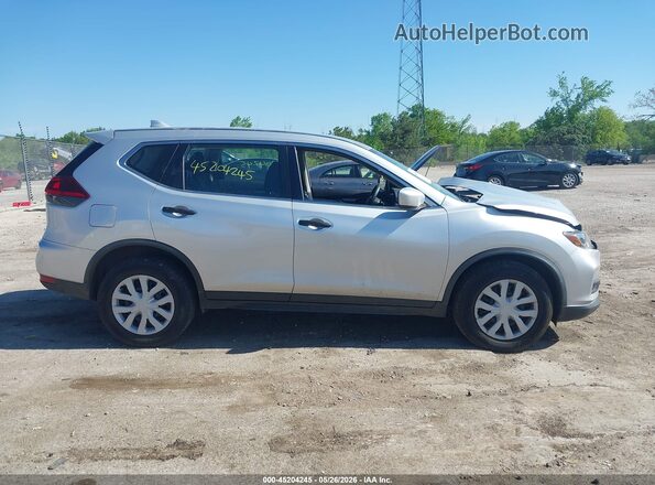 KNMAT2MV5KP560104 2019 NISSAN ROGUE Silver უკანა სალონის ხედი