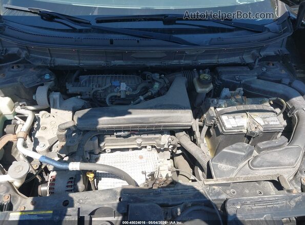 KNMAT2MV6GP623492 2016 NISSAN ROGUE Black Rear view
