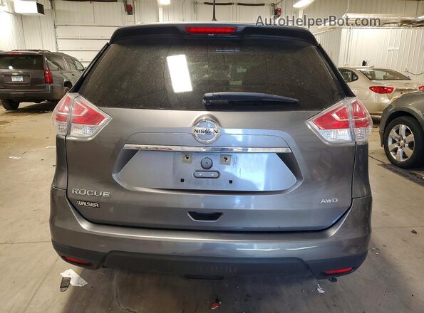 KNMAT2MV6GP676922 2016 NISSAN ROGUE Gray 