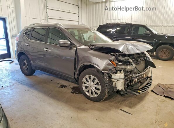 KNMAT2MV6GP676922 2016 NISSAN ROGUE Gray 