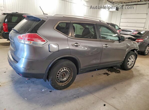 KNMAT2MV6GP676922 2016 NISSAN ROGUE Gray 