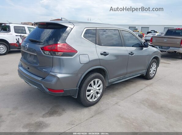 KNMAT2MV6JP506048 2018 NISSAN ROGUE Gray Trasero derecho