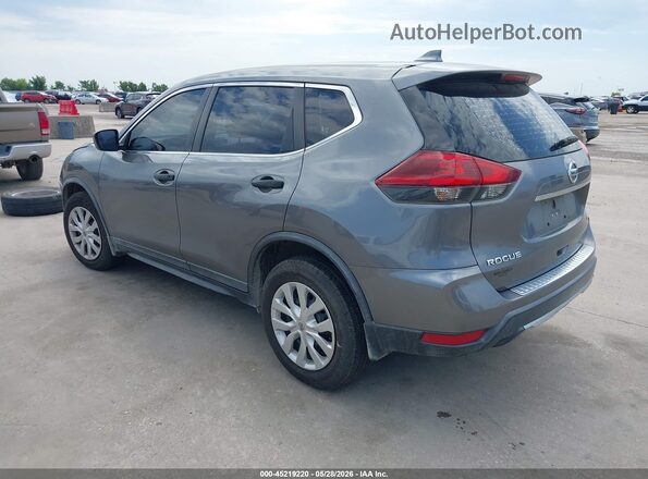 KNMAT2MV6JP506048 2018 NISSAN ROGUE Gray Trasero izquierdo