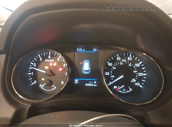KNMAT2MV6JP525716 2018 NISSAN ROGUE White უკანა სავარძლების ხედი