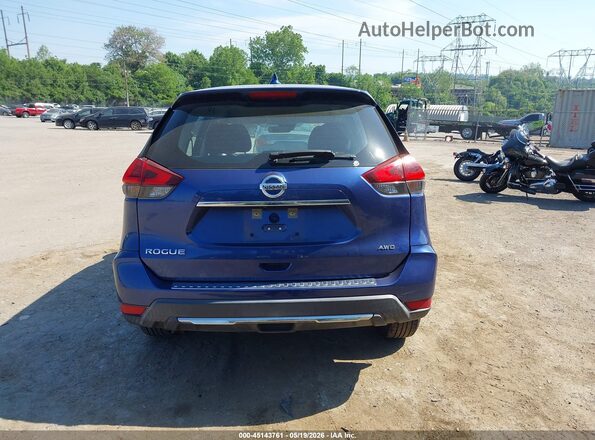 KNMAT2MV6KP506956 2019 NISSAN ROGUE Blue 