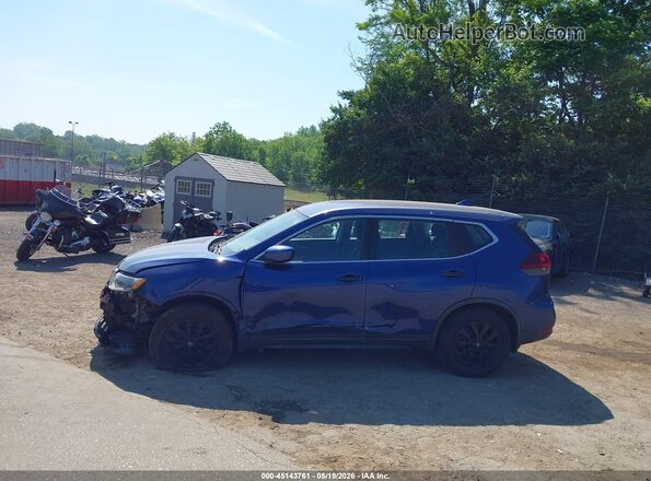 KNMAT2MV6KP506956 2019 NISSAN ROGUE Blue 