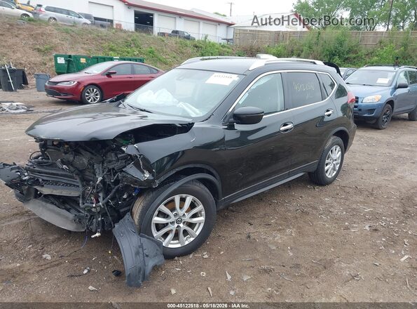 KNMAT2MV6LP503248 2020 NISSAN ROGUE Black Առջևի ձախ երեք քառորդ տեսարան