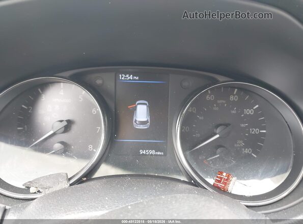 KNMAT2MV6LP503248 2020 NISSAN ROGUE Black Հետևի նստատեղերի տեսք