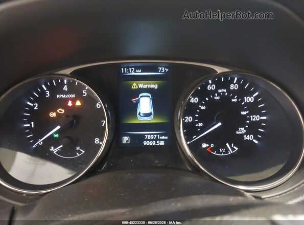 KNMAT2MV7GP595993 2016 NISSAN ROGUE Серебряный Вид задних сидений