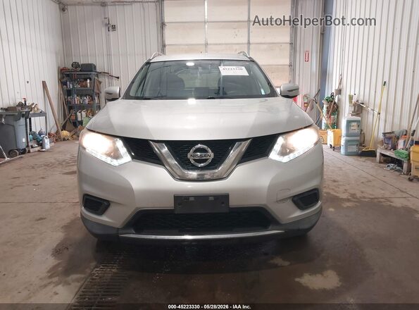 KNMAT2MV7GP595993 2016 NISSAN ROGUE Серебряный Вид щитка приборов