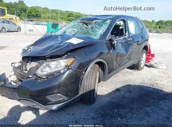 KNMAT2MV7GP622206 2016 NISSAN ROGUE Black 