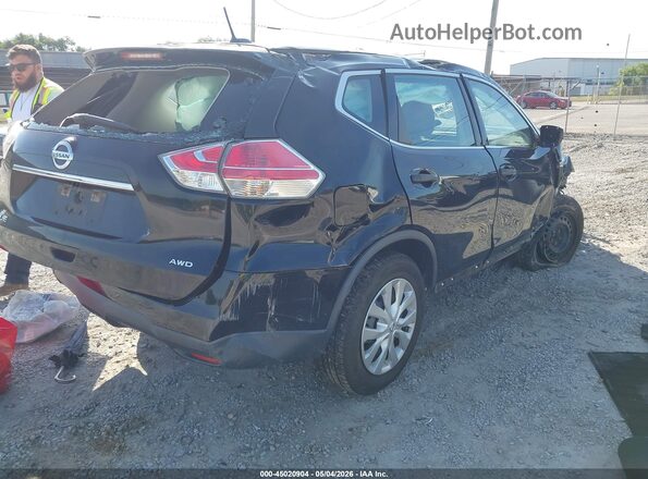 KNMAT2MV7GP622206 2016 NISSAN ROGUE Black 