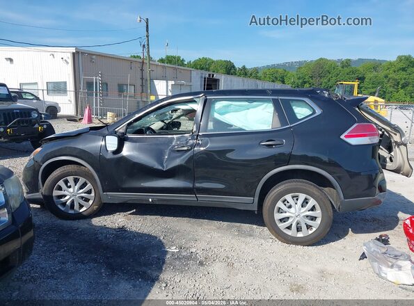 KNMAT2MV7GP622206 2016 NISSAN ROGUE Black 